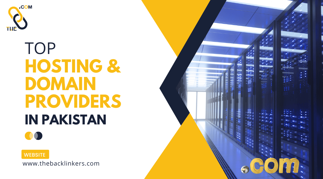 top hosting and domain providers in Pakistan